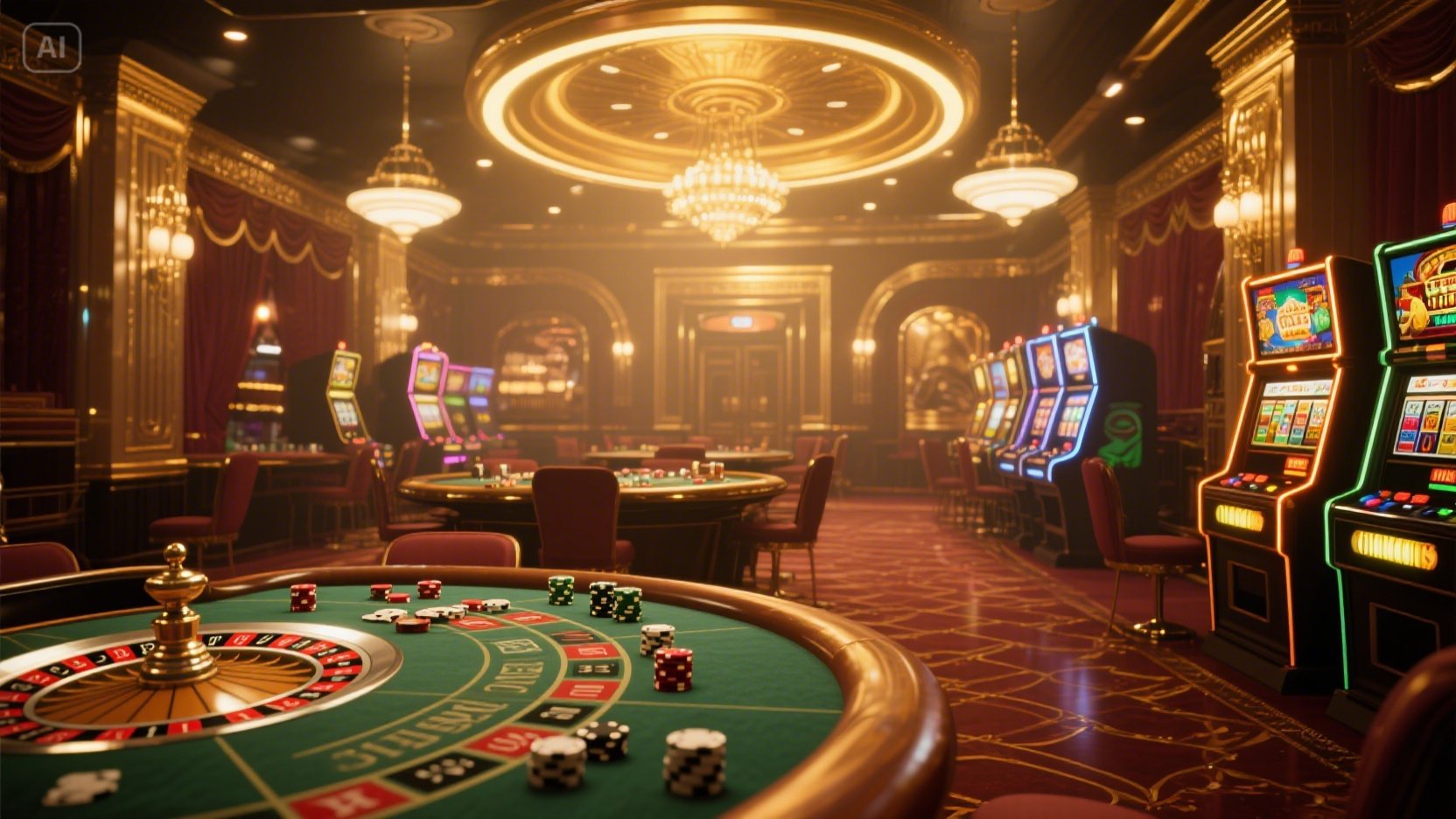 Casino  desktop and mobile interfaces